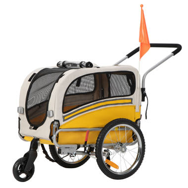 Sepnine pet store dog bike trailer